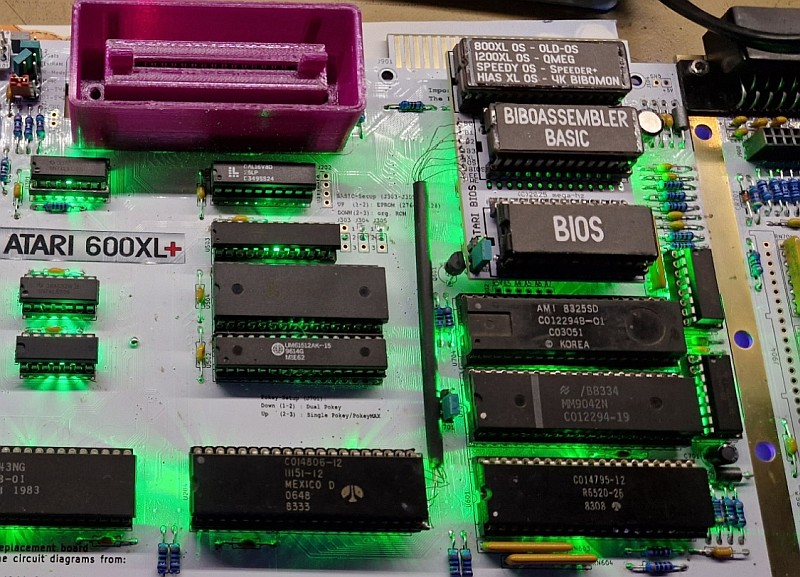 Prototyp-Version im 600XL+