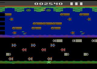 Frogger 4KB remake for Atari2600 02.png