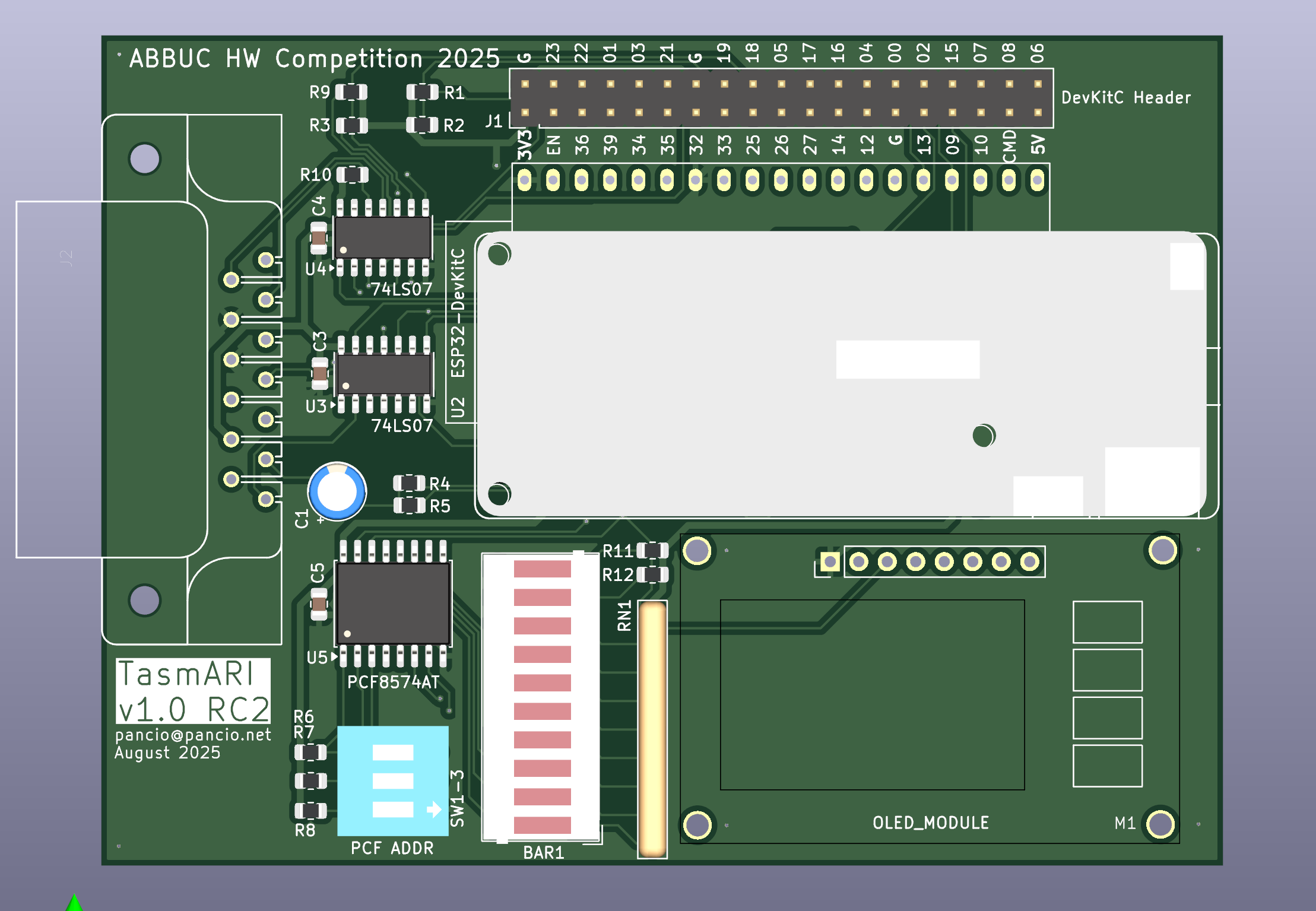 TasmARI RC2 - visualisation