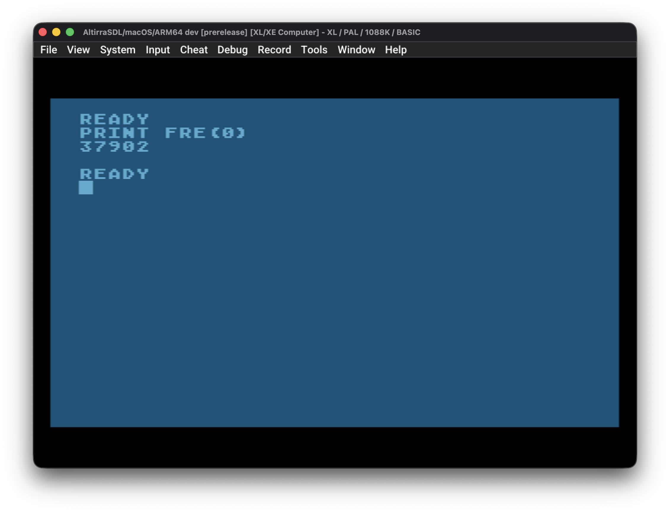 Altirra.app auf M4 Mac