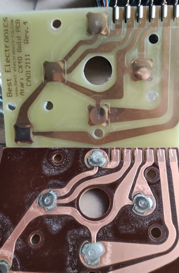 CX40-Platine Alt vs. Neu