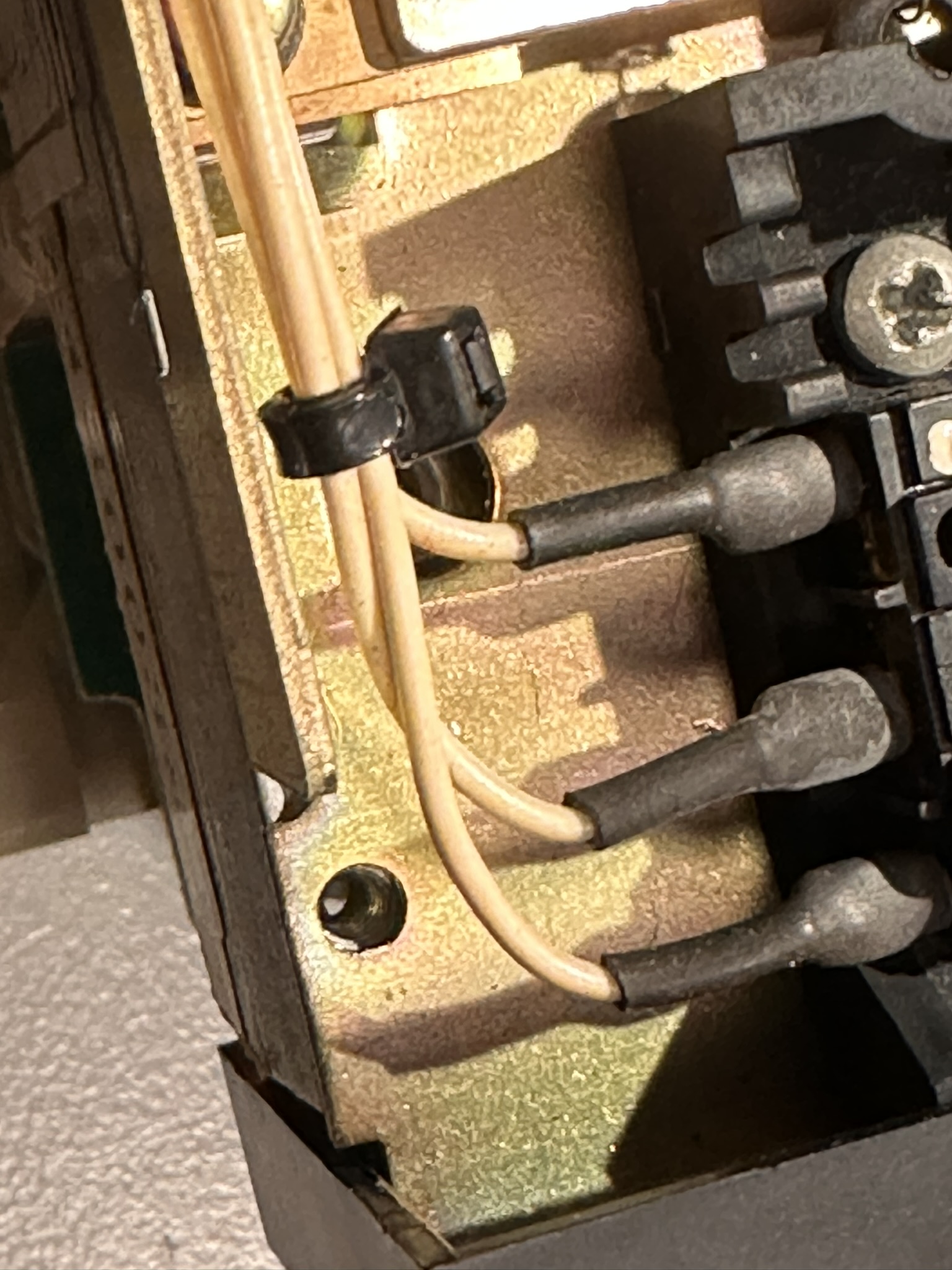 Sensor im vorderem Bereich