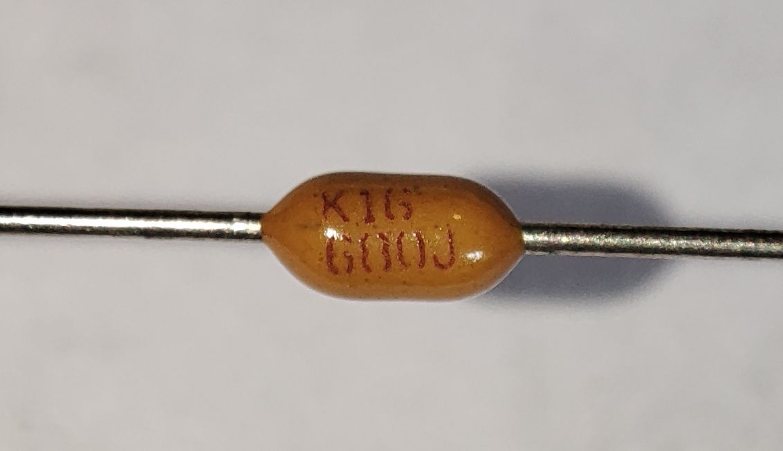 68pF - K1G 680J