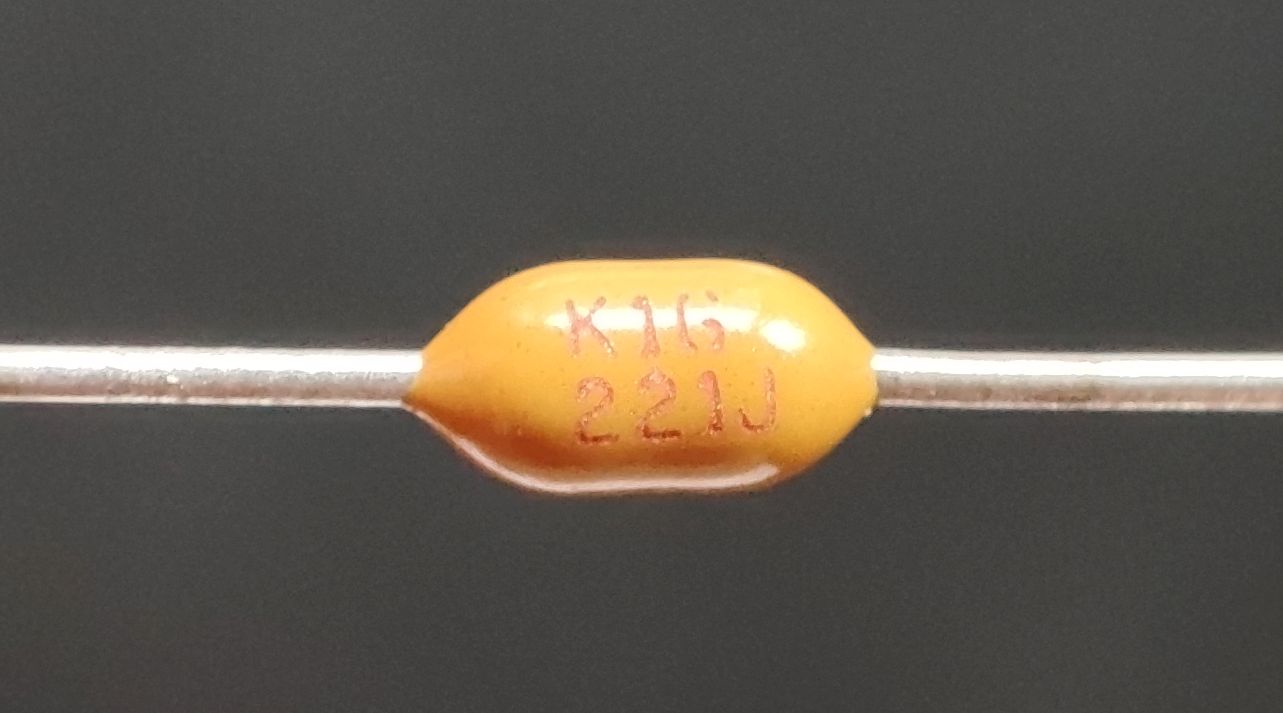 220pF - K1G 221J